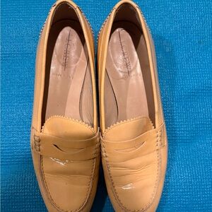 J. Crew Mustard Yellow Loafers
